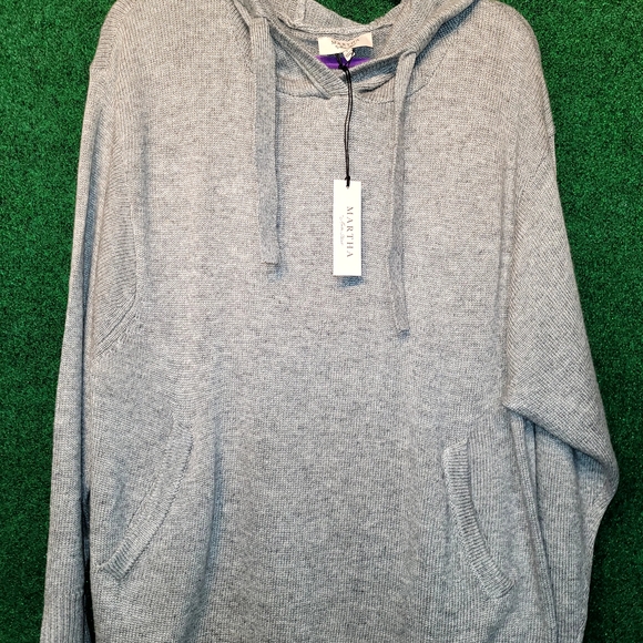 937 NWT Martha Stewart Gray Hoodie/Pant Set - Picture 2 of 4